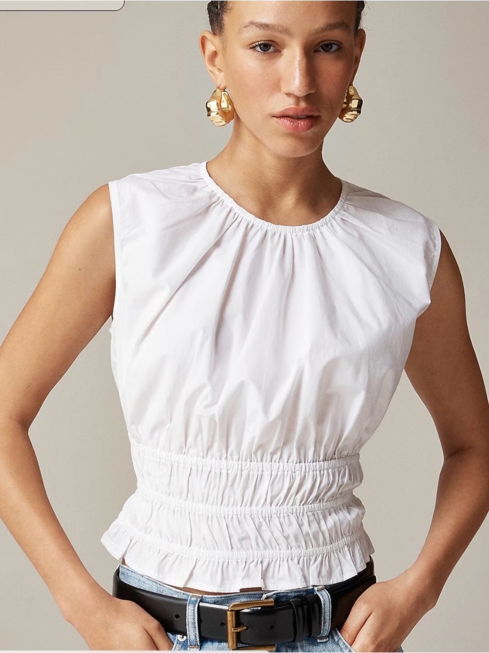 NWT J. Crew Hyacinth Top- Large